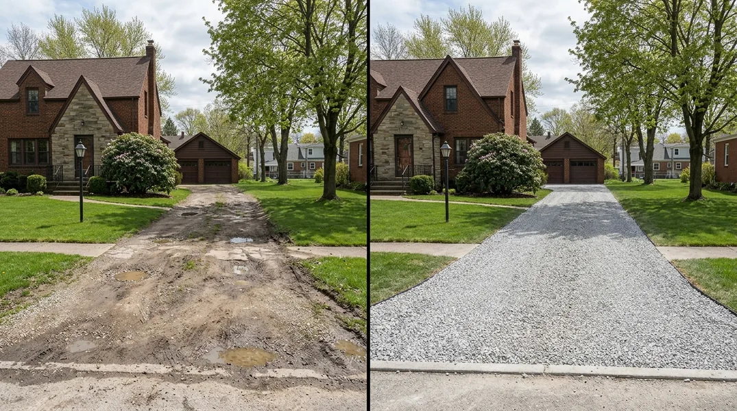 Fixing Driveway Drainage on Mahoning Valley Clay: Solutions That Actually Work