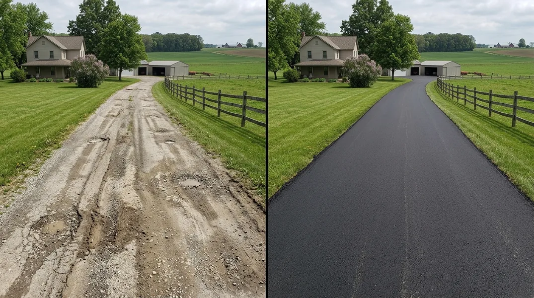 Recycled Asphalt Millings: The Budget Driveway for Mahoning Valley Farm Lanes